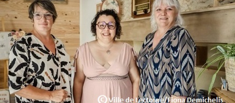 Vanessa DAL CORSO ouvre son atelier-boutique au 1 rue Claude Ydron à Lectoure.