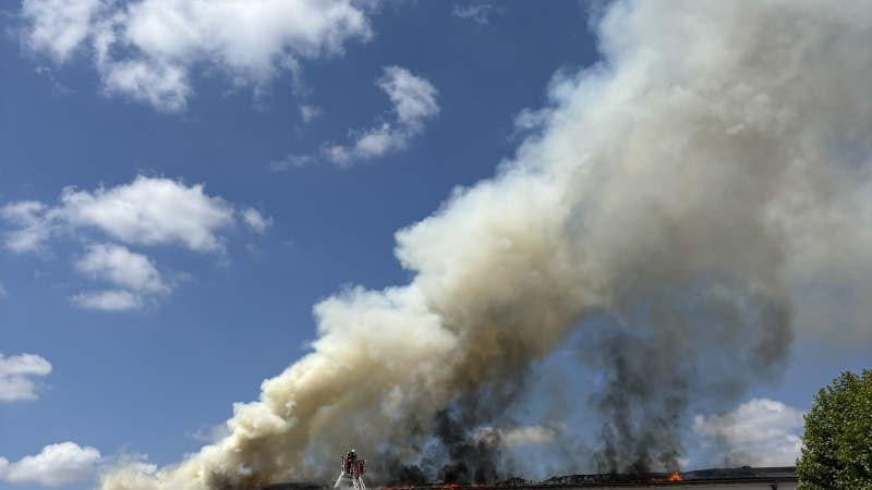 Collège Hubert Reeves de Fleurance : 500m² de toiture détruits lors d’un incendie ce dimanche