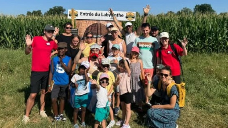 Dans le labyrinthe de maïs