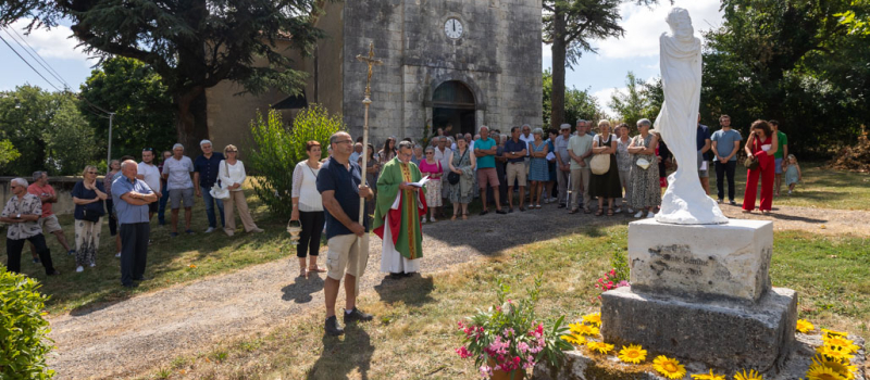 Renaissance pour la statue de Sainte-Gemme