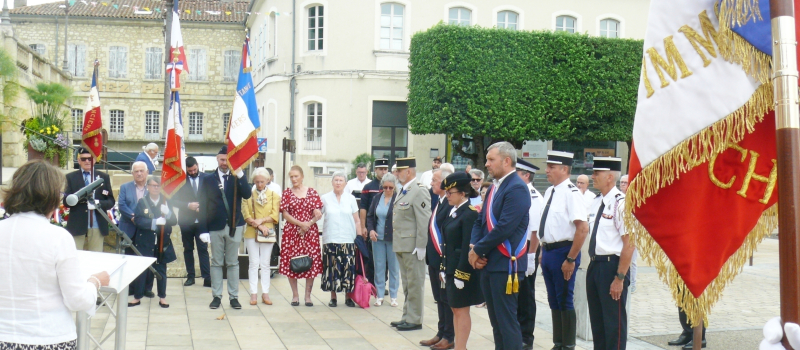 Cérémonie en mémoire des victimes des crimes racistes et antisémites de l’État français et d’hommage aux «Justes» de France