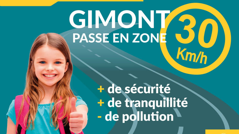 🚦 Sécurité routière : à Gimont, la ville passe à 30 km/h