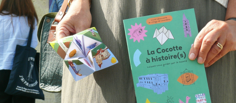 A découvrir la Cocotte à histoires du Pays d'art et d'histoire à Lavardens