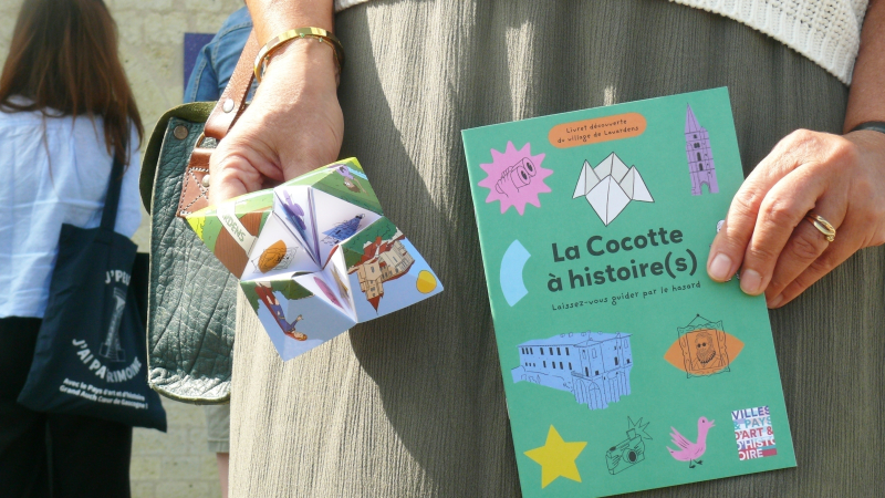 A découvrir la Cocotte à histoires du Pays d'art et d'histoire à Lavardens