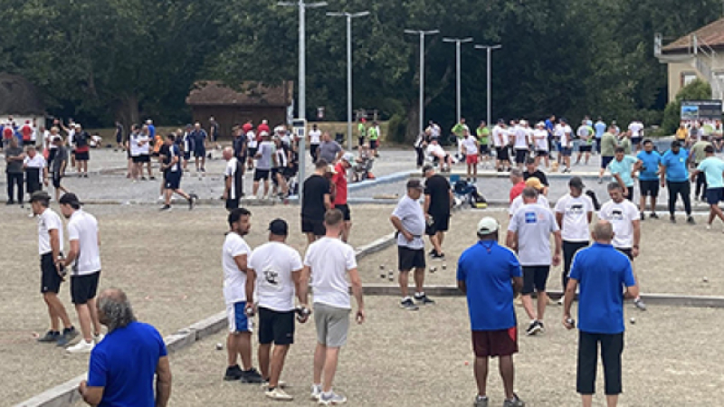 Pétanque Cup : joueurs et spectateurs se sont régalés
