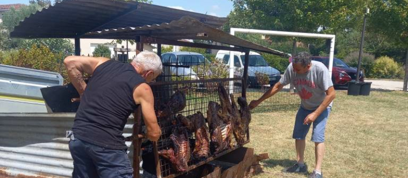 Un repas gaulois comme du temps de nos ancêtres : abondant, succulent et plein de bonne humeur