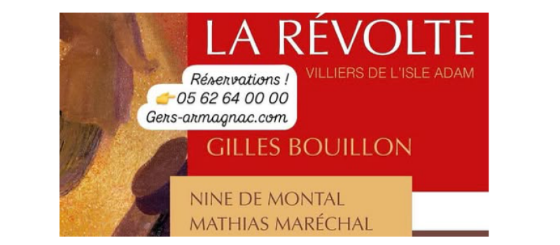 "La révolte" de Villiers de l'Isle Adam par la compagnie Gilles Bouillon