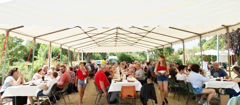 la fête au village vendredi 15 août