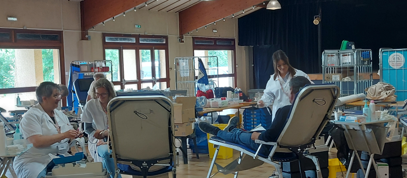 L'amicale pour le don du sang se met à l'heure d'été !
