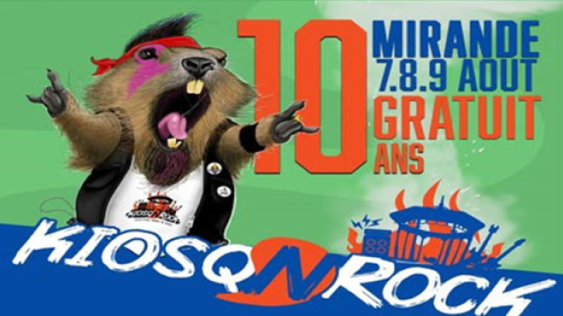 Le festival Kiosqnrock et Air Guitar