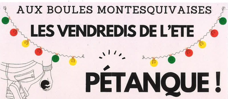 Le rendez vous estival des boulistes