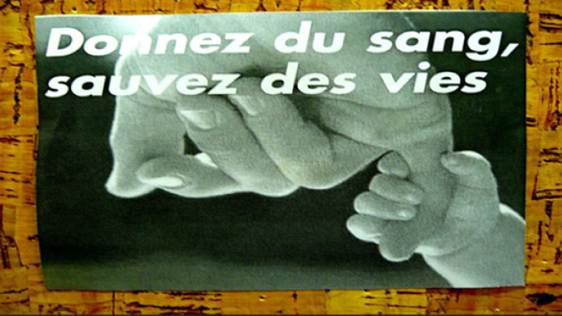 Donner du sang c'est sauver une vie