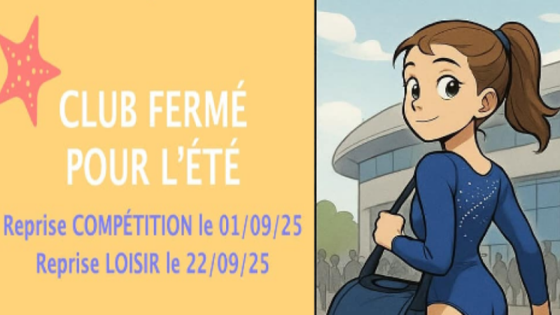 Clochette : club fermé pour l'été