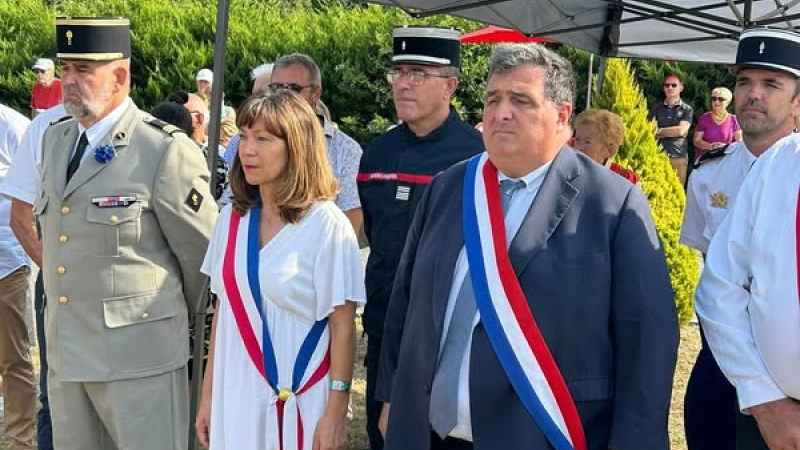 Commémoration de la mort du lieutenant Nichols