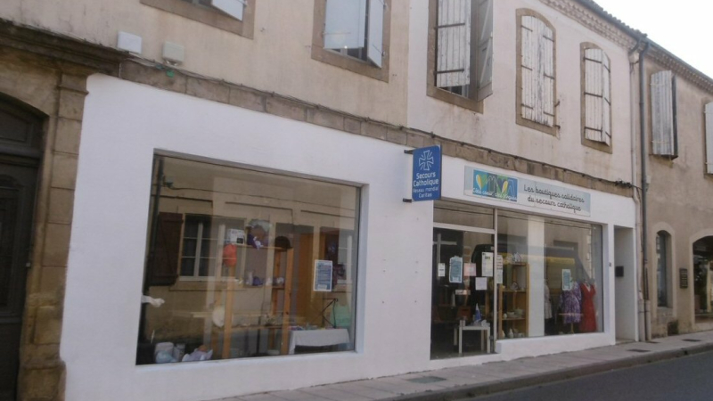 La boutique solidaire du Secours Catholique Seissan-Masseube  a juste traversé la rue
