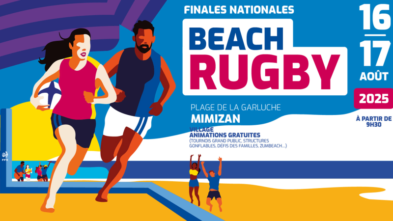 les finales de Beach rugby c'est ce samedi à Mimizan