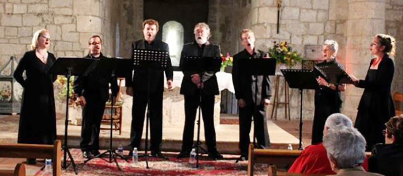 Le chœur Excelsis en concert.