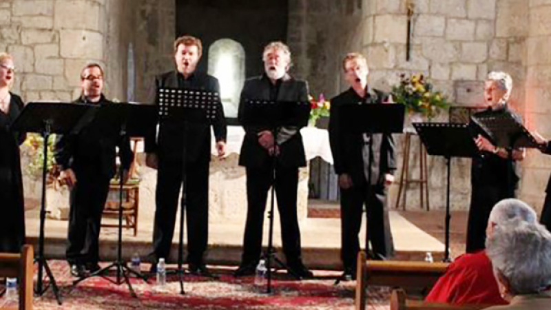 Le chœur Excelsis en concert.
