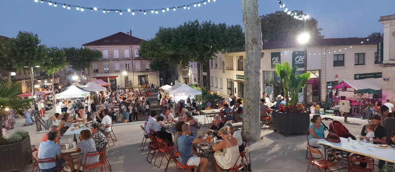 Orages annoncés : annulation du marché de nuit