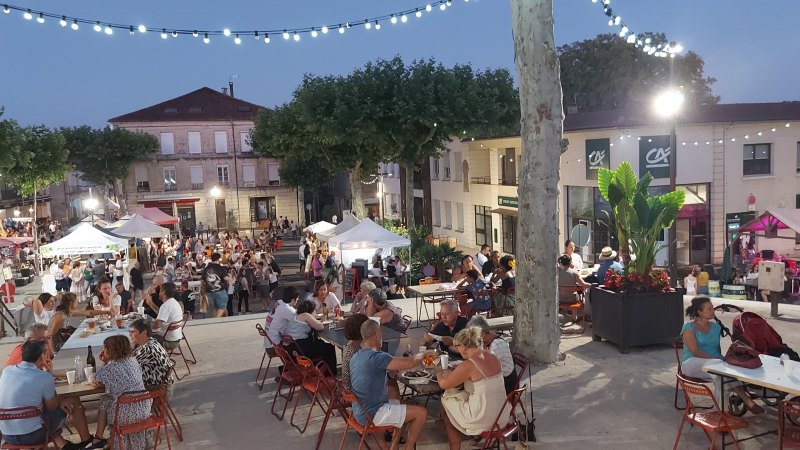 Orages annoncés : annulation du marché de nuit