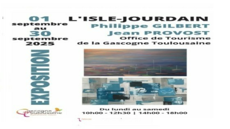 Exposition de peintures par Philippe GILBERT et Jean PROVOST