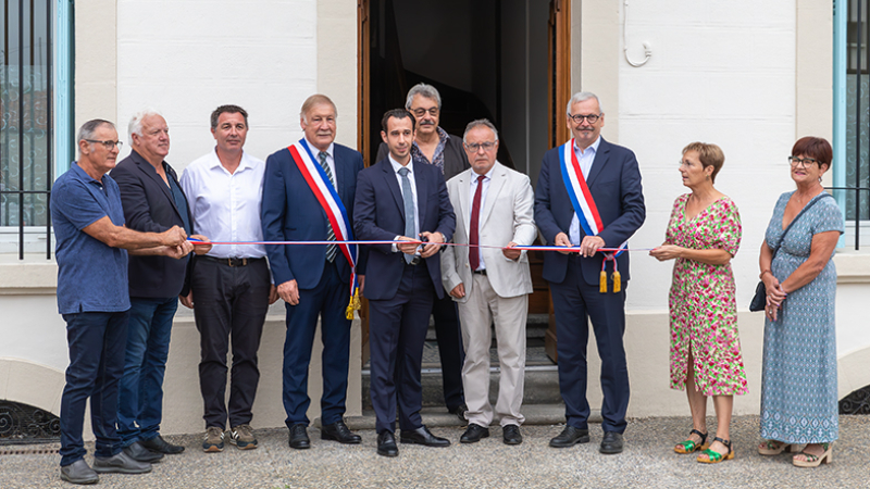 Inauguration Habitat Inclusif à Riscle