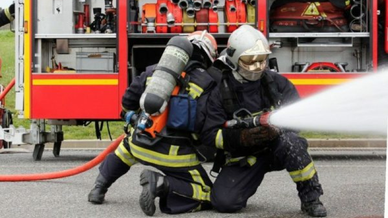 Relais sportif avec les sapeurs-pompiers de Condom !