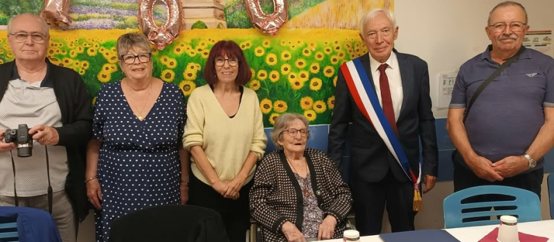 Les 100 ans de Madame Constance Cassan