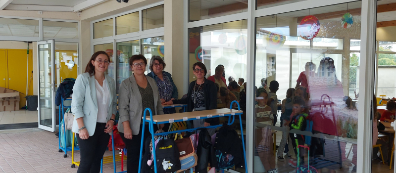 Ecole maternelle: une rentrée sereine et des travaux qui avancent