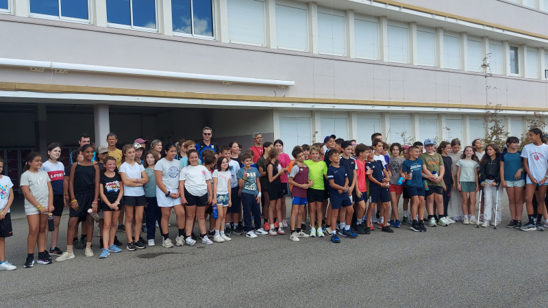 Collège Gabriel Séailles: une rentrée sous le signe du sport pour les classes de 6e