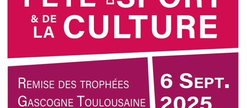 Fête du sport et de la culture le 6 septembre 2025
