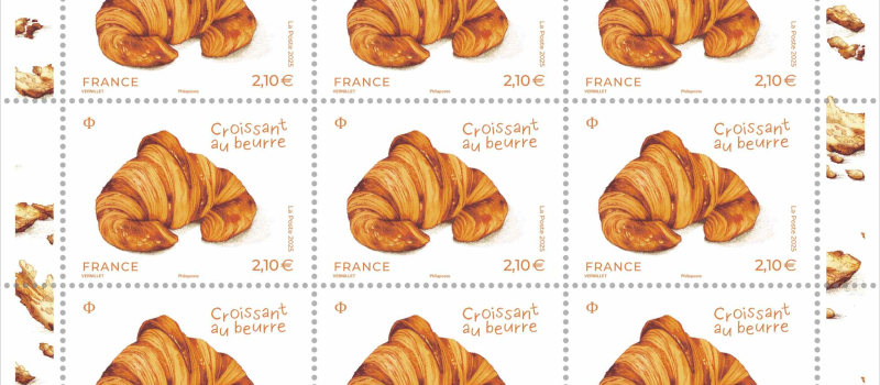 Le nouveau timbre aura une délicieuse senteur de croissant !