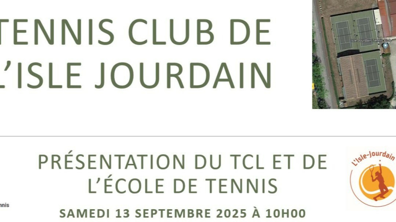 Tennis club reçoit ses nouveaux adhérents