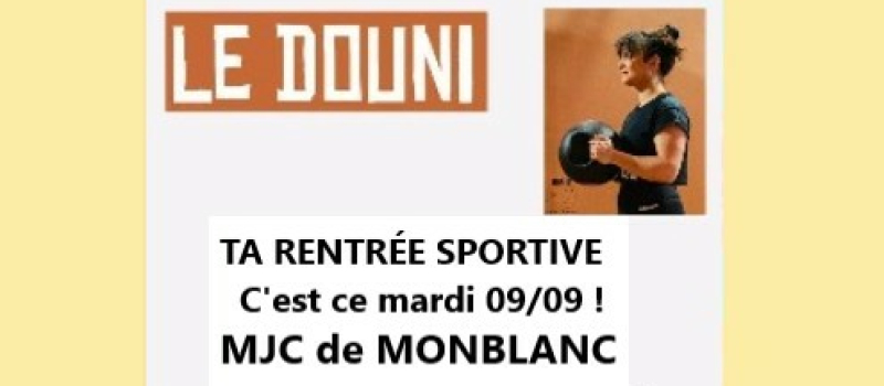 A la MJC  avec ton tapis et ta serviette !
