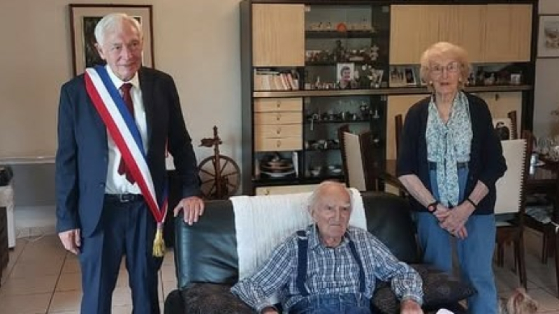 Monsieur Durand a fêté ses 100 ans en août