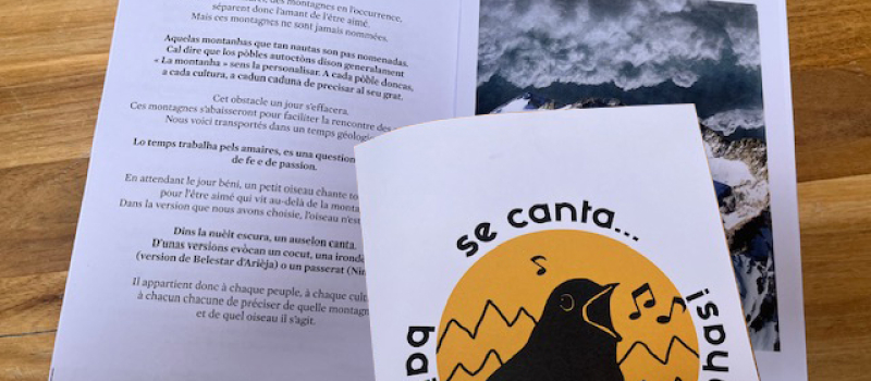 Nouveau Livret de Alem Surre Garcia dédié au “Se Canta”.