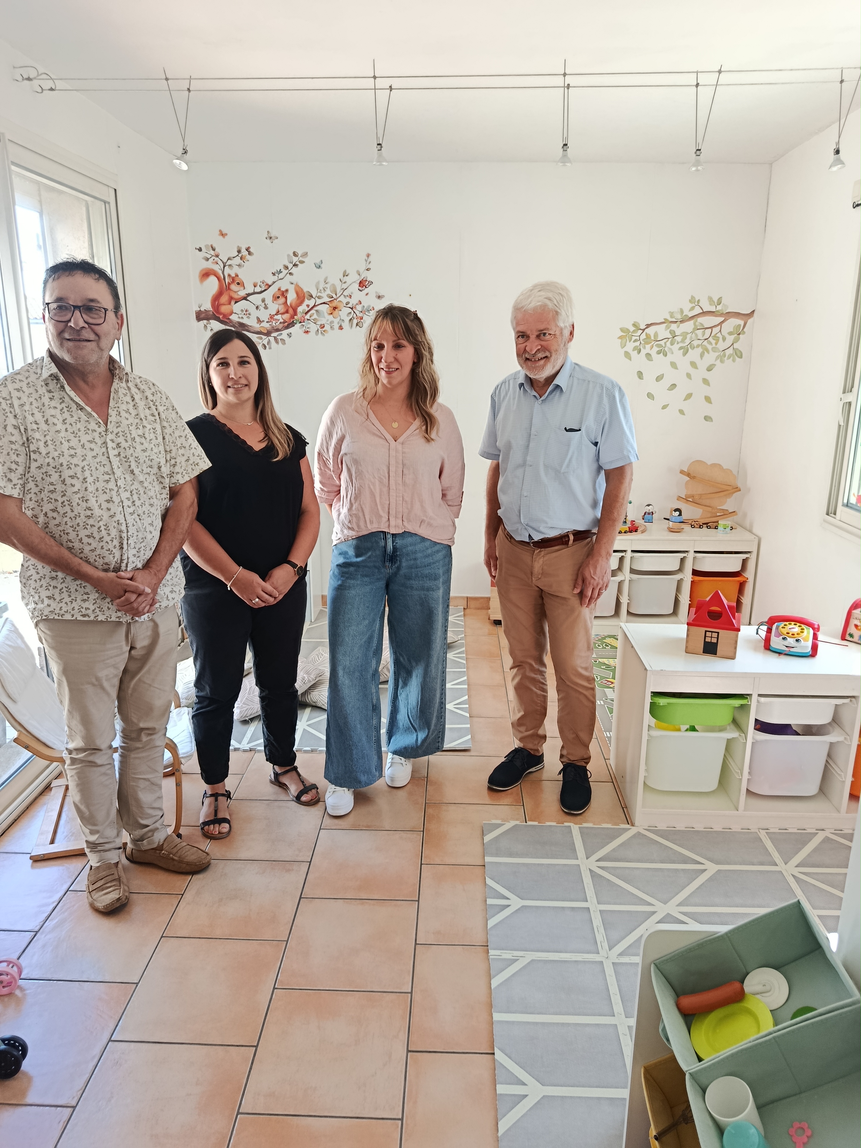 lors de l inauguration