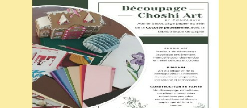 Ateliers partages autour du papier