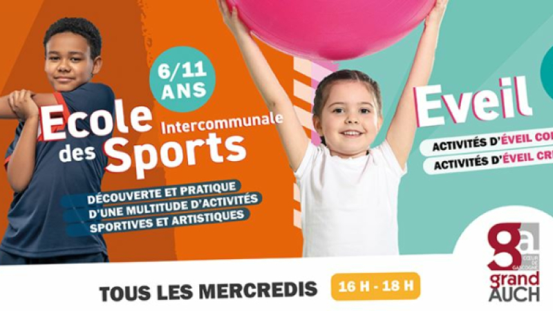 L'école intercommunale des sports fait sa rentrée le 17 septembre