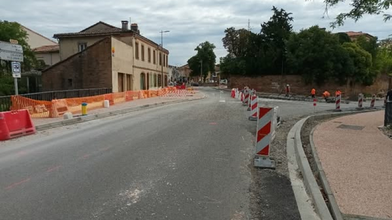 Information chantier : carrefour Saint Bertrand