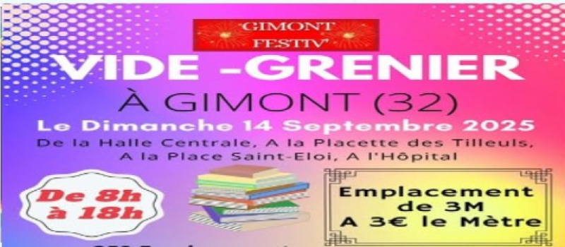 Grand vide grenier de Gimont