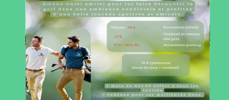 Golf : événement All4U