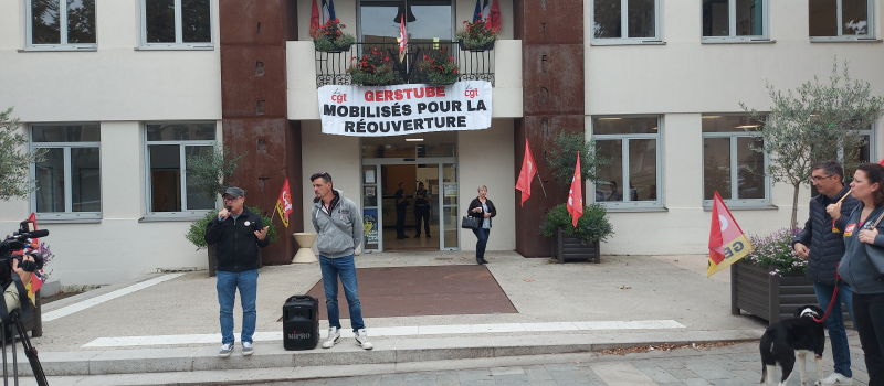 « On nous laisse dans le flou » : rassemblement devant la mairie pour l’avenir de Gerstube
