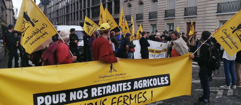 La Confédération paysanne appelle à participer aux mobilisations du 18 septembre