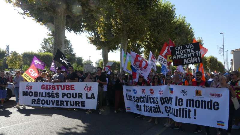 "On lâche rien" : 1500 manifestants à Auch