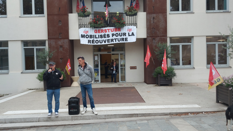 Appel à la mobilisation pour les salariés de Gerstube