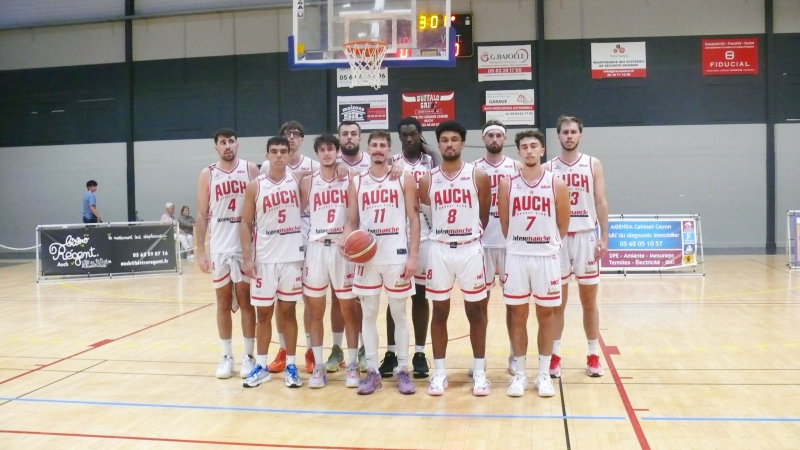 Une victoire convaincante pour Auch BC