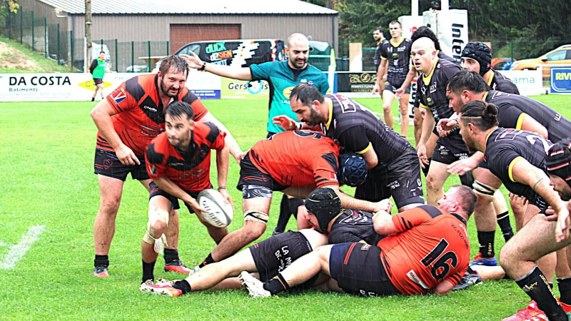 UAV Rugby: belle entrée dans la saison avec une victoire de la une  pour le 1er derby !