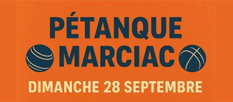 Concours pétanque
