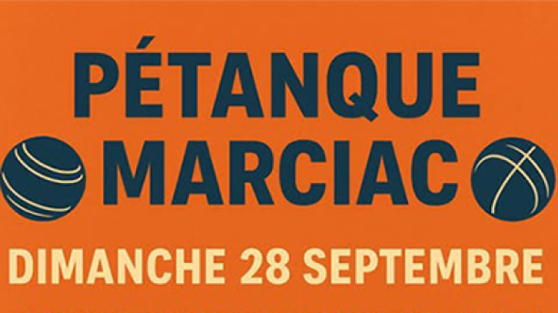 Concours pétanque